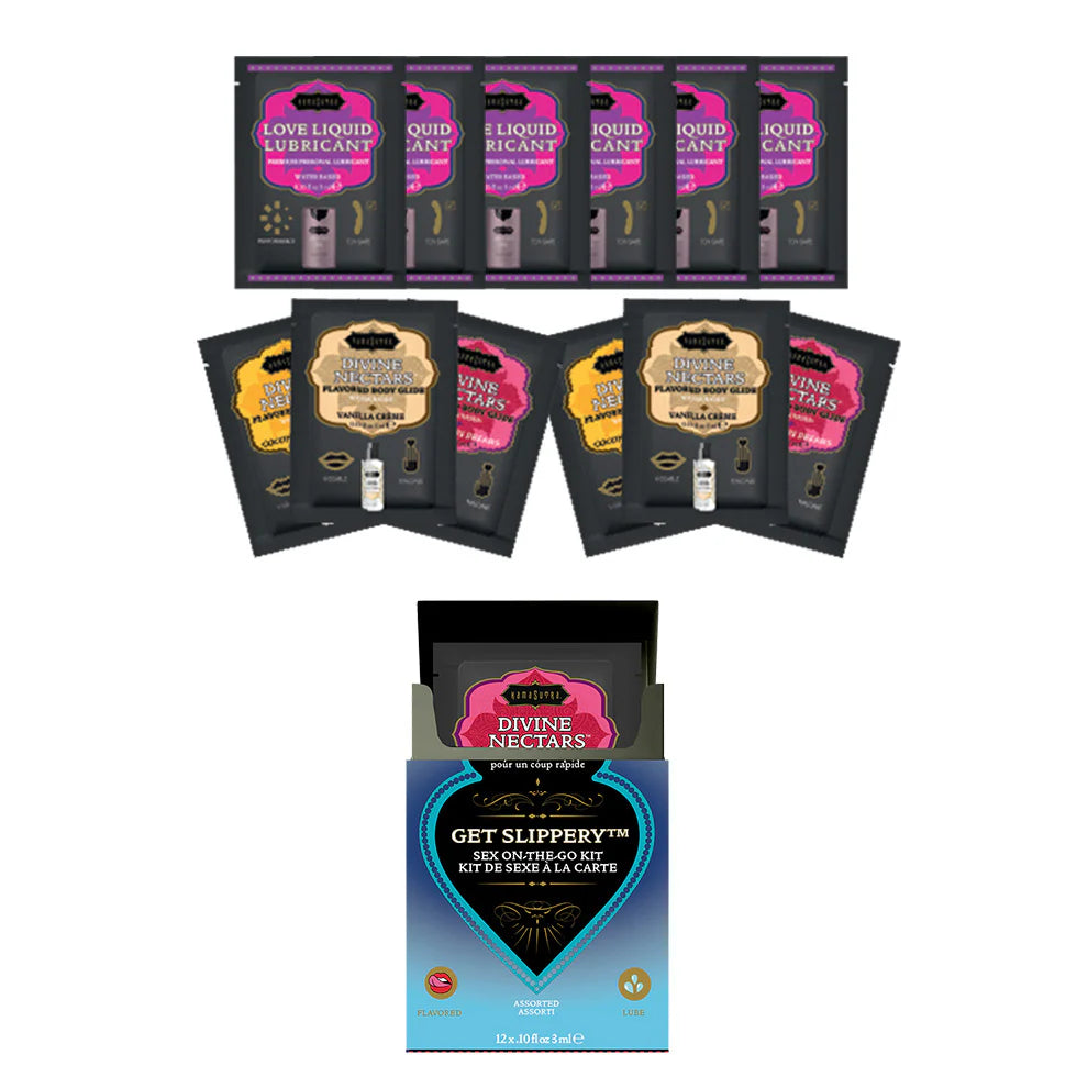 Get Slippery Sex-To-Go Kit Lotions & Potions Get Slippery Sex-To-Go Kit Lotions & Potions